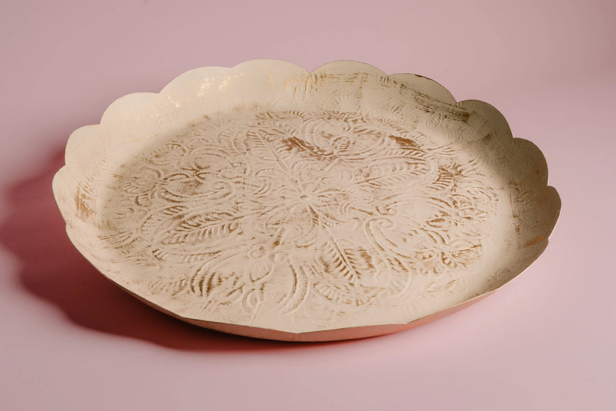 Shagun Round Tray 21"