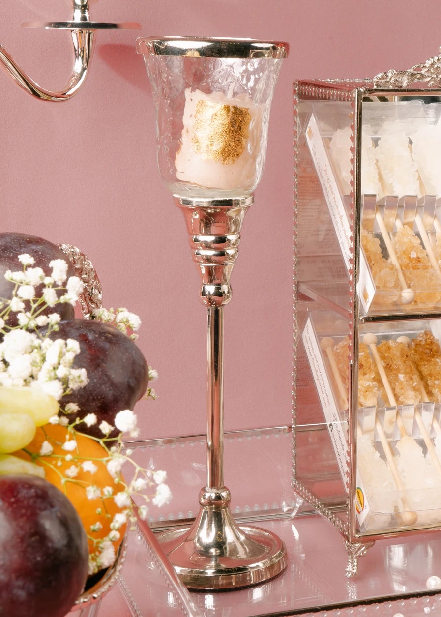 Lumina Tall Candle Stands (Set of 2)