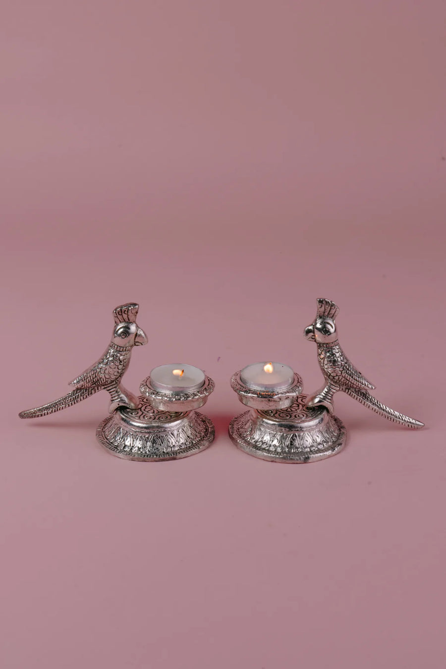 Mithoo Tota T-Light Holders (Set of 2)