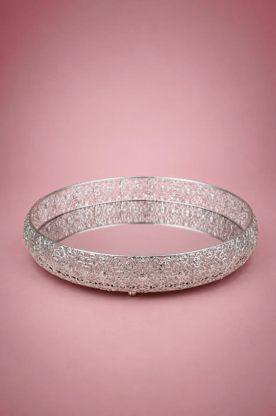 Kashish Carved Motif Tray