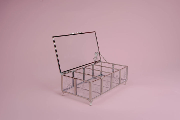 Silver Crest 4-Compartment Box