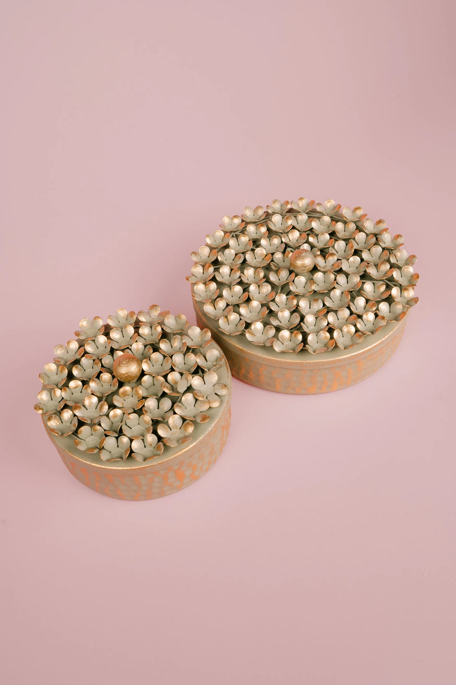 Shagun Metallic Floral Box