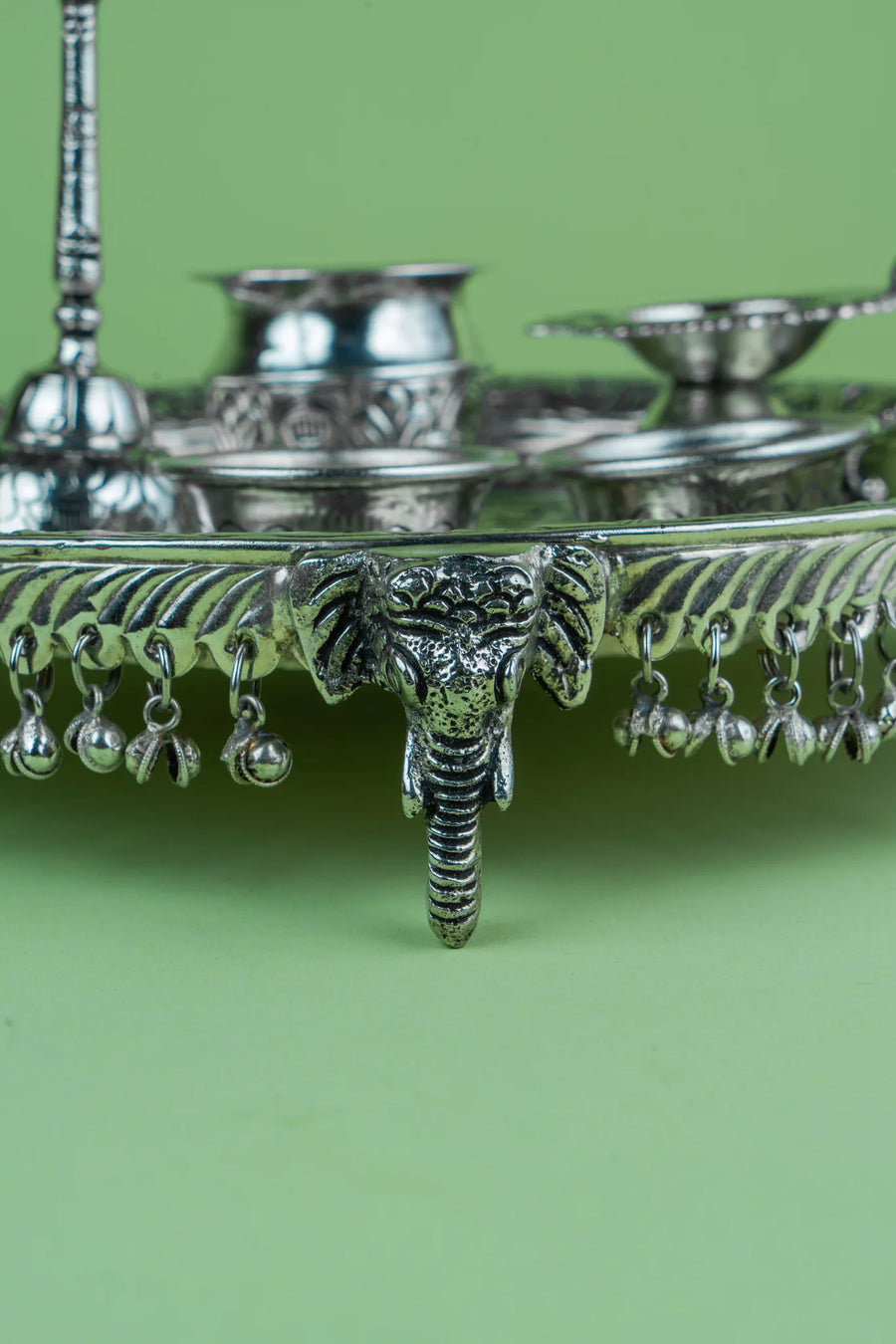 Vedika Ghungroo Pooja Thali (set of 5)