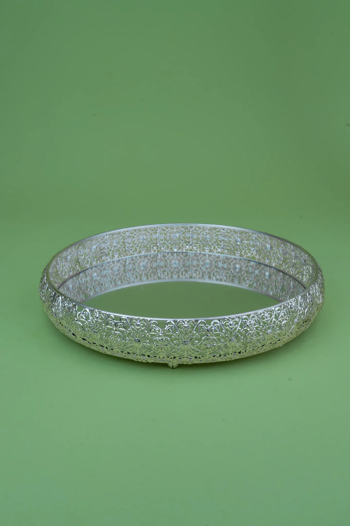 Kashish Carved Motif Tray