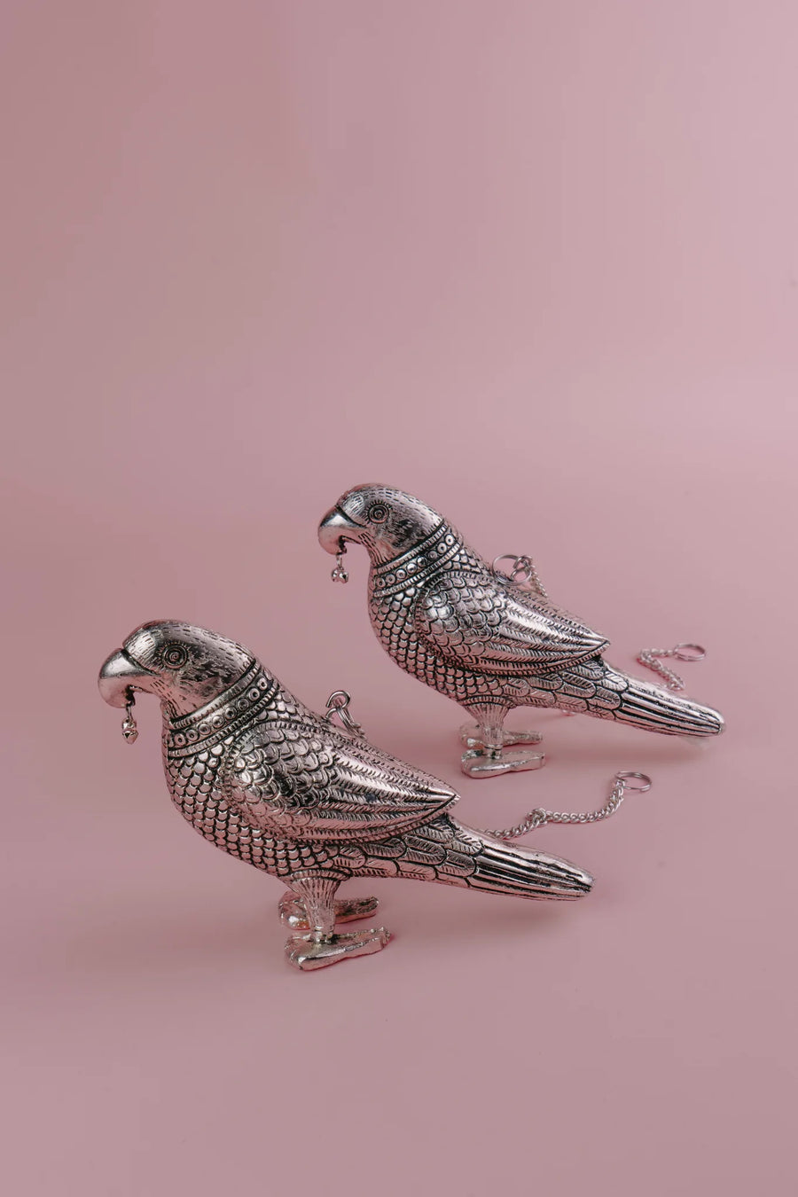 Sharika: Intricately Engraved Parrot