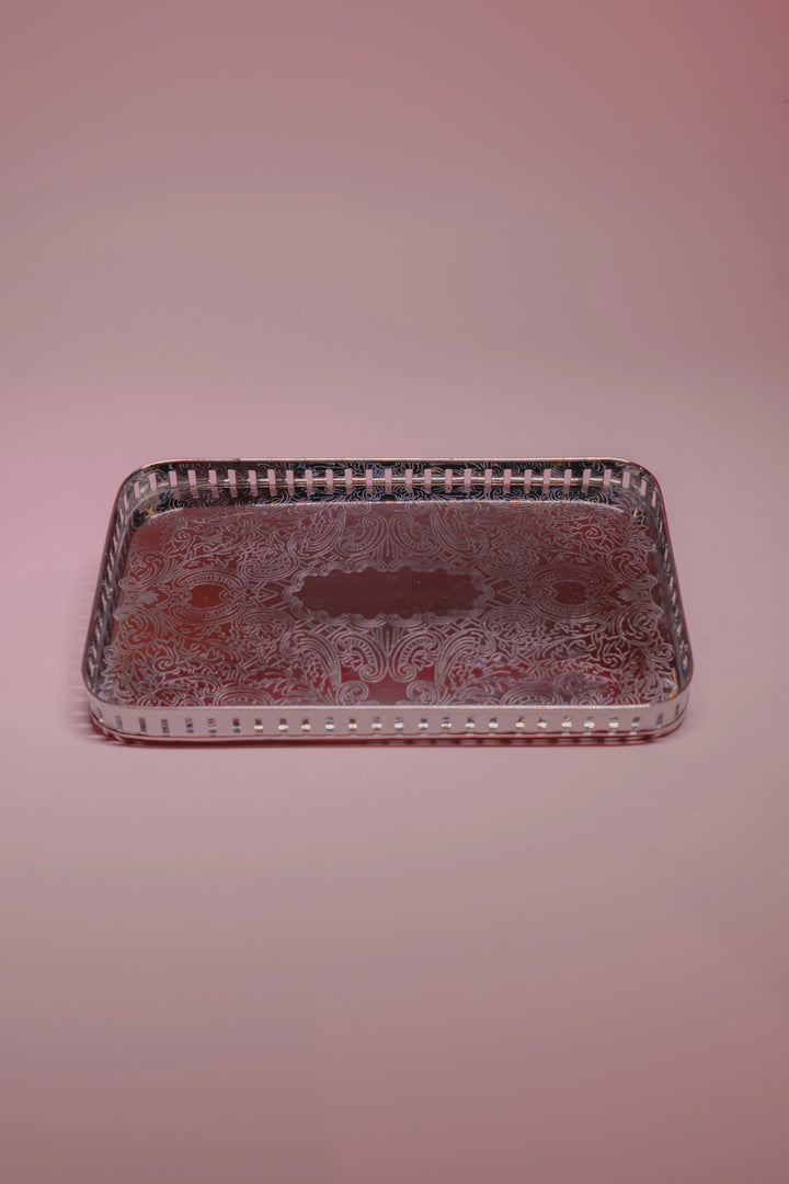 Rectangle Lattice Jaal Tray